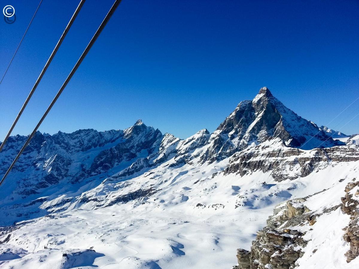 Breuil Cervinia Near Funicular Apartment With Private Garage المظهر الخارجي الصورة